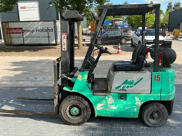Mitsubisshi fg15 vorkheftruck - afbeelding 7 van  24