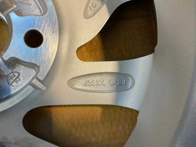 Mitsubitshi velg (4x) - afbeelding 4 van  5