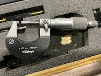 Mitutoyo 0,001 buitenmaat micrometerset - afbeelding 3 van  7