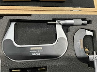 Mitutoyo 0,001 buitenmaat micrometerset - afbeelding 6 van  7