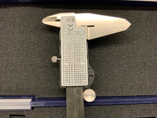 Mitutoyo 20 / cd-15dc digitale schuifmaat (3x) - afbeelding 3 van  5