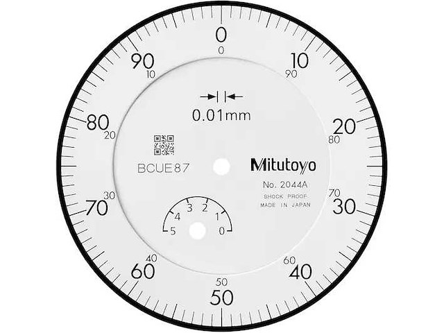 Mitutoyo 2044a analoge meetklok met opspanoor - afbeelding 1 van  3
