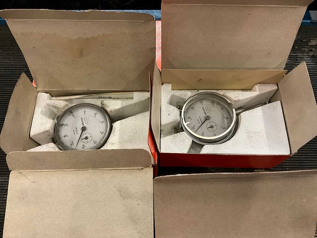 Mitutoyo 2050e-10 meetklokken (6x) - afbeelding 3 van  5