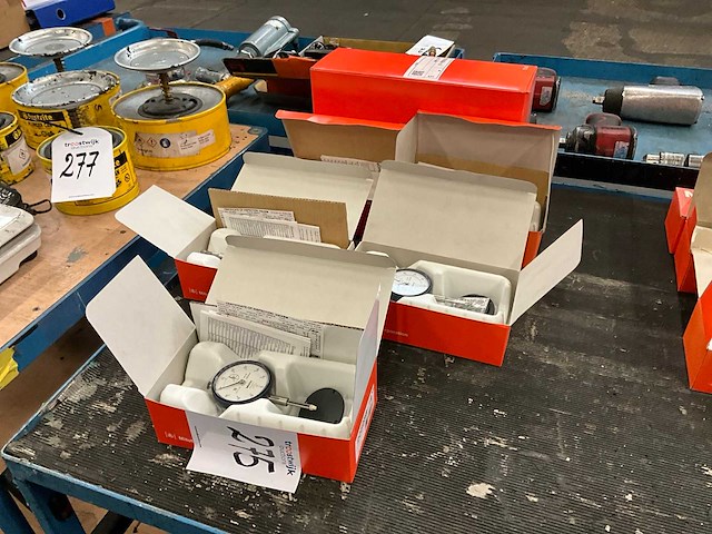 Mitutoyo 2050sb-19nr meetklokken (10x) - afbeelding 1 van  5