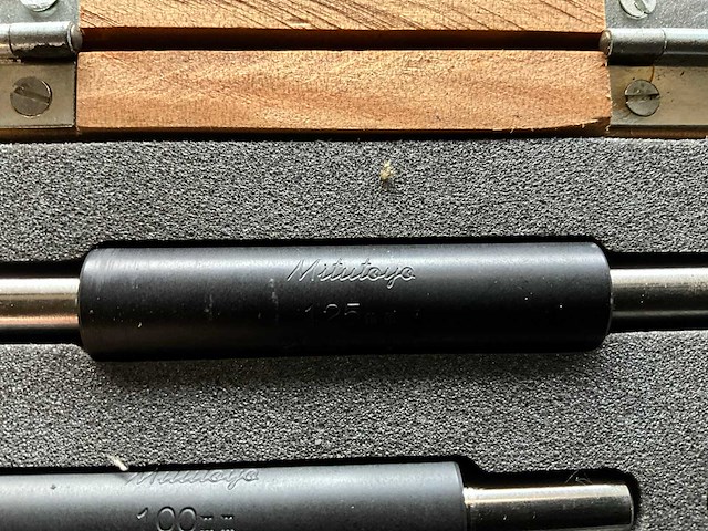 Mitutoyo 25-125 caliberset - afbeelding 2 van  4