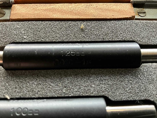 Mitutoyo 25-125 caliberset - afbeelding 3 van  4
