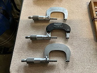 Mitutoyo 25-50 buitenmaat micrometer (3x) - afbeelding 1 van  5