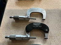 Mitutoyo 25-50 buitenmaat micrometer (3x) - afbeelding 3 van  5