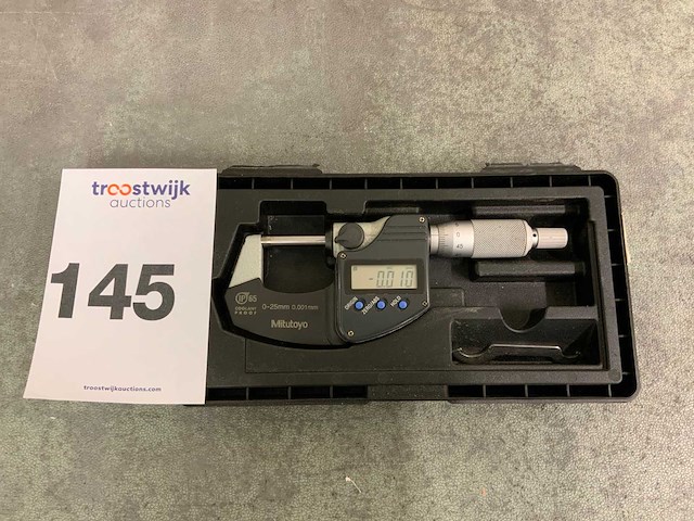 Mitutoyo 293-240 buitenmaat micrometer - afbeelding 1 van  3