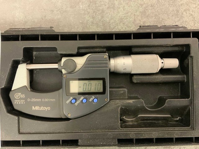 Mitutoyo 293-240 buitenmaat micrometer - afbeelding 2 van  3