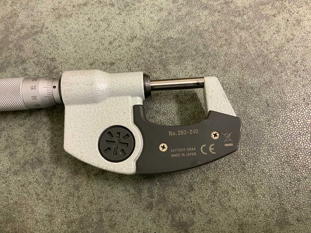 Mitutoyo 293-240 buitenmaat micrometer - afbeelding 3 van  3