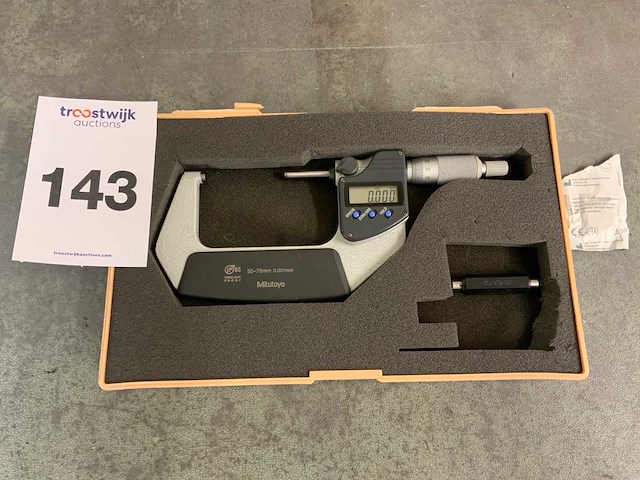 Mitutoyo 293-242 buitenmaat micrometer - afbeelding 1 van  2