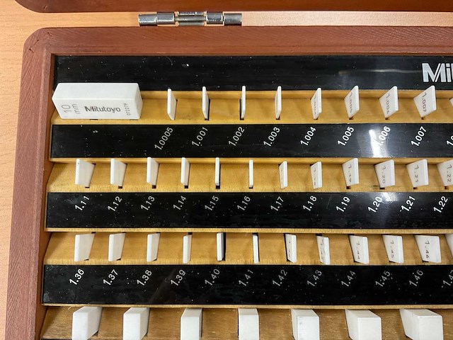 Mitutoyo 516-347 doos keramische eindmaten - afbeelding 2 van  7