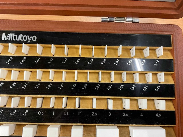 Mitutoyo 516-347 doos keramische eindmaten - afbeelding 3 van  7