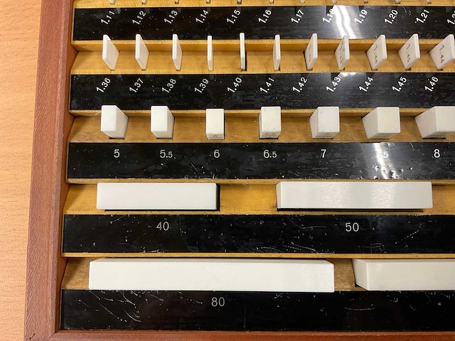Mitutoyo 516-347 doos keramische eindmaten - afbeelding 4 van  7