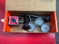Mitutoyo 7019b - magnetische basis + wijzerplaat-indicatorset