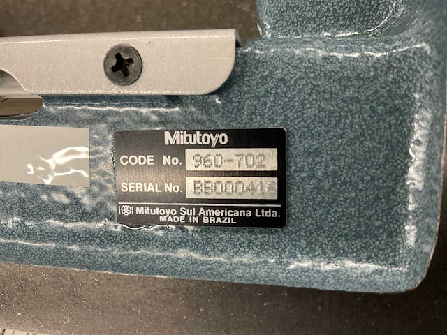 Mitutoyo 960-702 raamwaterpas - afbeelding 4 van  6