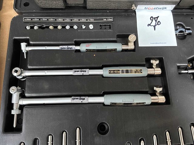 Mitutoyo binnentast meetset (2x) - afbeelding 1 van  2