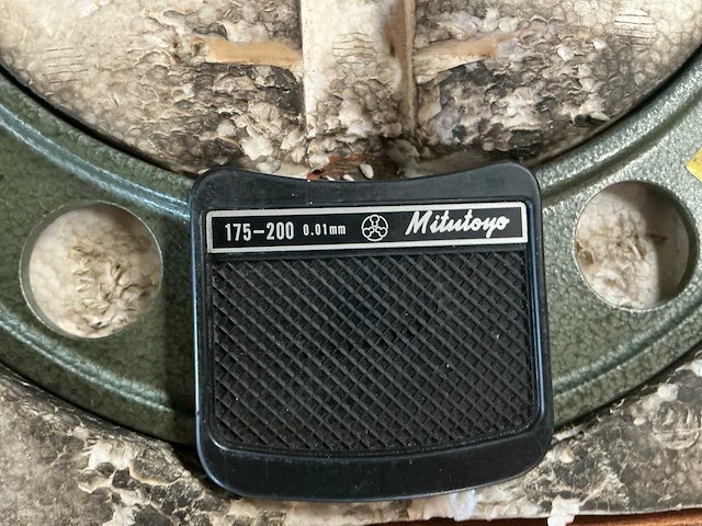 Mitutoyo buitenmaat micrometer (2x) - afbeelding 7 van  9