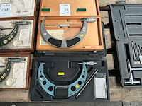 Mitutoyo buitenmaat micrometer (2x) - afbeelding 1 van  10