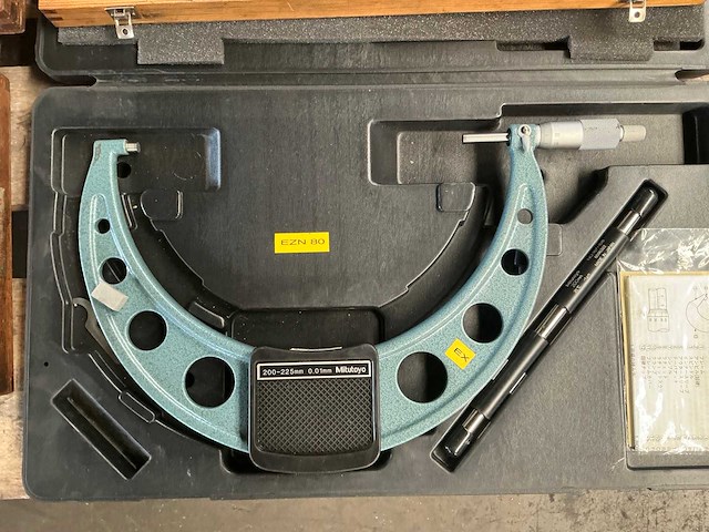 Mitutoyo buitenmaat micrometer (2x) - afbeelding 3 van  10