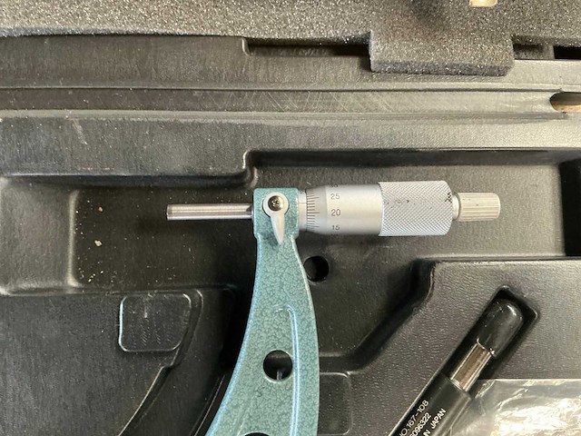 Mitutoyo buitenmaat micrometer (2x) - afbeelding 5 van  10