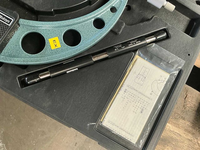 Mitutoyo buitenmaat micrometer (2x) - afbeelding 6 van  10