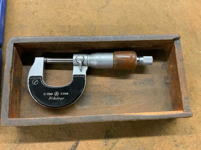 Mitutoyo buitenmaat micrometer (2x) - afbeelding 3 van  3
