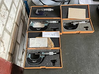 Mitutoyo buitenmaat micrometer (4x) - afbeelding 6 van  6
