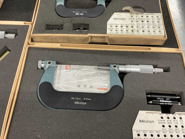 Mitutoyo buitenmaat micrometer (5x) - afbeelding 3 van  6