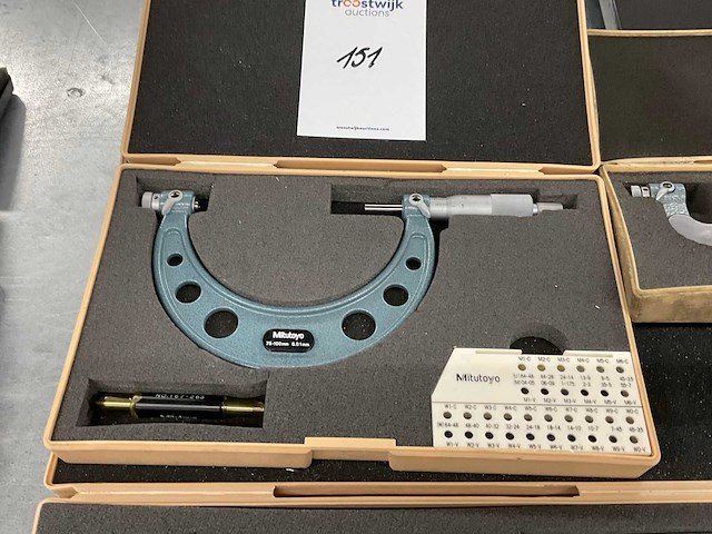 Mitutoyo buitenmaat micrometer (5x) - afbeelding 6 van  6