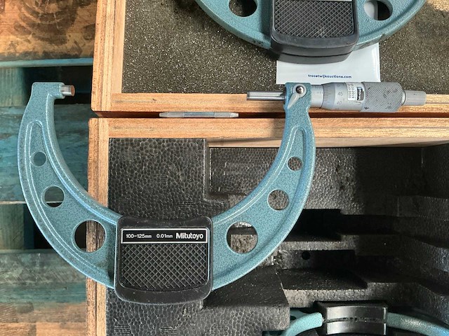 Mitutoyo buitenmaat micrometer (6x) - afbeelding 4 van  9