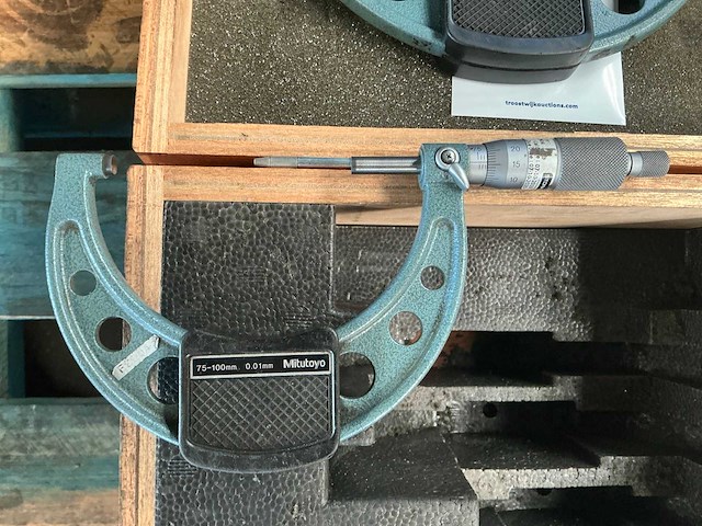 Mitutoyo buitenmaat micrometer (6x) - afbeelding 5 van  9