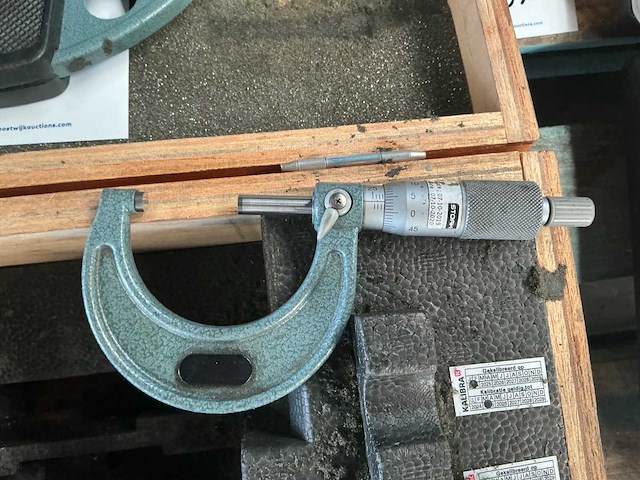 Mitutoyo buitenmaat micrometer (6x) - afbeelding 7 van  9