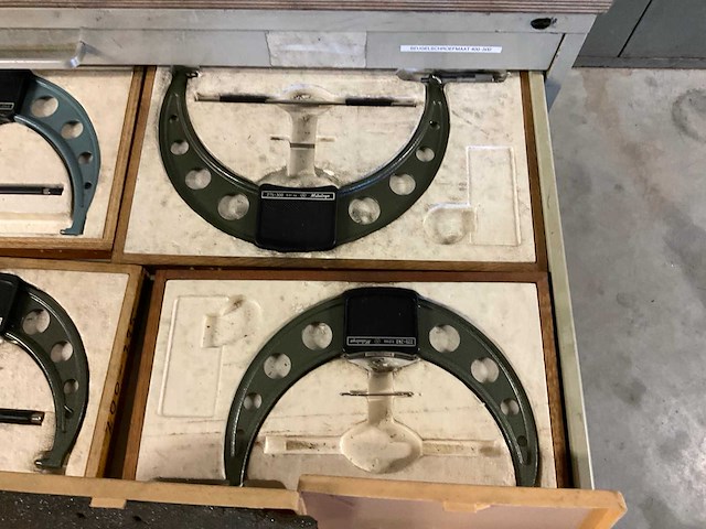 Mitutoyo buitenmaat micrometer (9x) - afbeelding 3 van  8