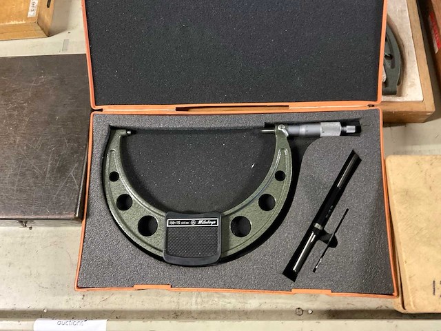 Mitutoyo buitenmaat micrometer (9x) - afbeelding 6 van  8