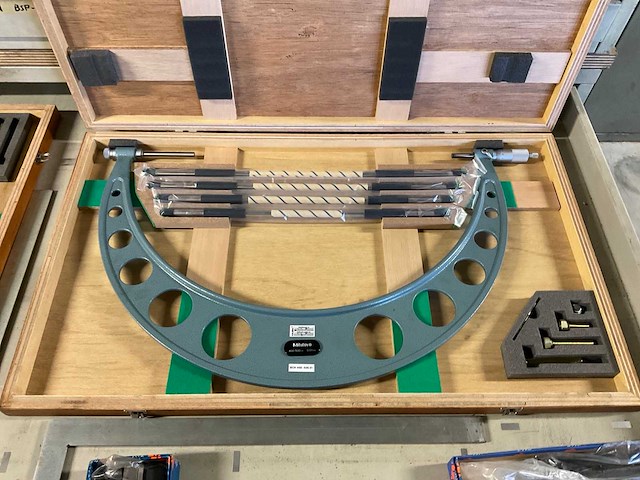 Mitutoyo buitenmaat micrometer set (2x) - afbeelding 2 van  4