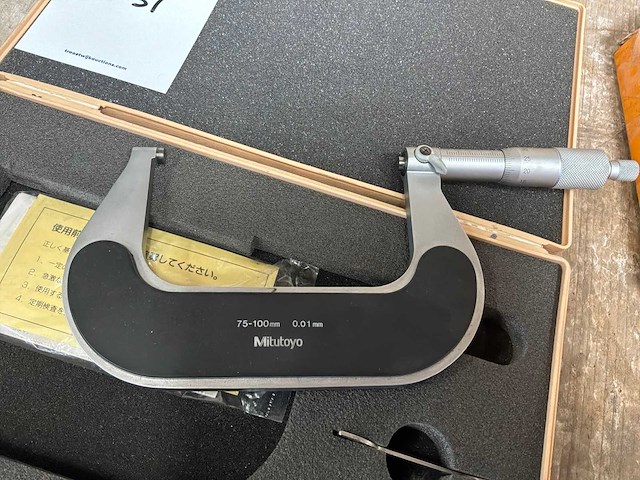 Mitutoyo buitenmicrometer - afbeelding 6 van  7