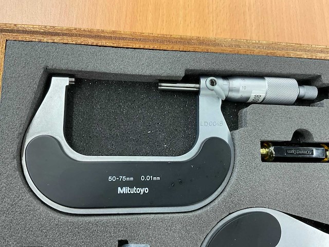 Mitutoyo buitenschroefmaat (3x) - afbeelding 4 van  5