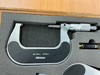 Mitutoyo buitenschroefmaat (3x) - afbeelding 4 van  5