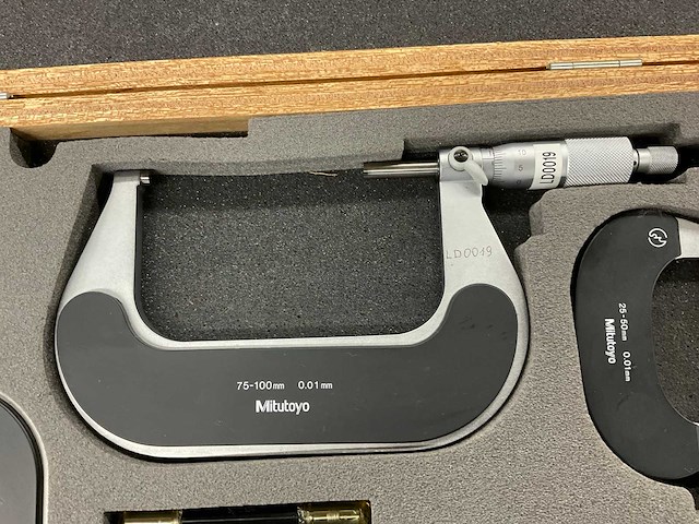 Mitutoyo buitenschroefmaat (3x) - afbeelding 5 van  5