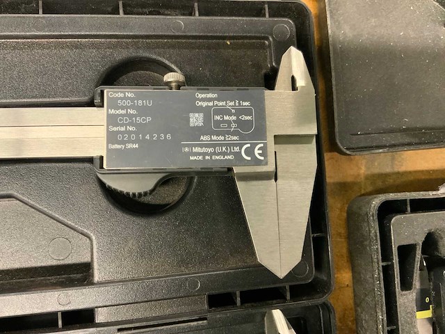 Mitutoyo cd-15 digitale schuifmaat (5x) - afbeelding 7 van  7