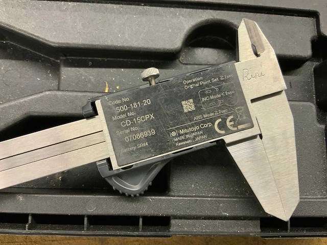 Mitutoyo cd-30c en cd-15 cpx digitale schuifmaat (3x) - afbeelding 3 van  7