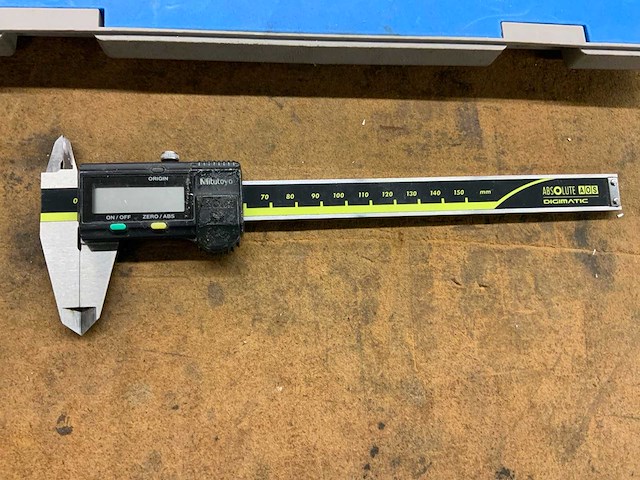 Mitutoyo cd15apx digitale diepteschuifmaat en schuifmaat - afbeelding 4 van  5