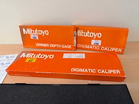Mitutoyo digimatic schuifmaat set + vernier dieptemeter - afbeelding 5 van  6