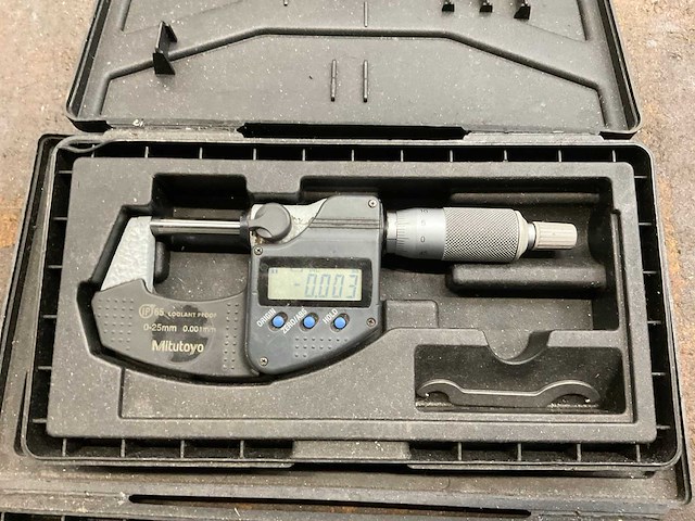 Mitutoyo digitale micrometer (2x) - afbeelding 2 van  5