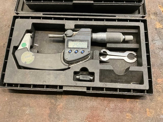 Mitutoyo digitale micrometer (2x) - afbeelding 4 van  5