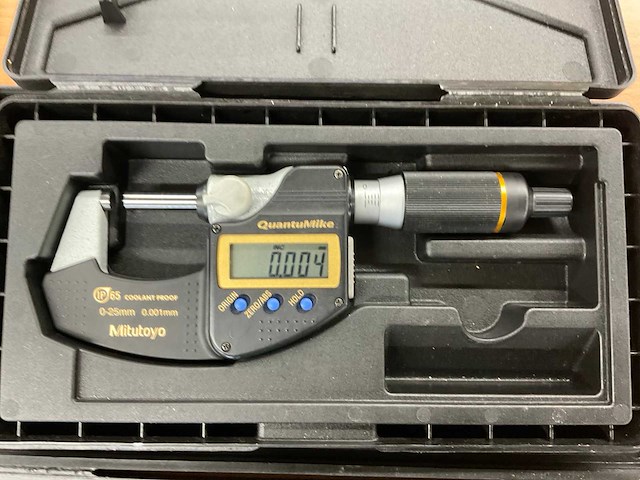 Mitutoyo digitale schroefmaat (4x) set 0-100 mm ip65 - afbeelding 2 van  6