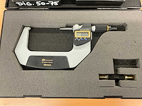 Mitutoyo digitale schroefmaat (4x) set 0-100 mm ip65 - afbeelding 5 van  6