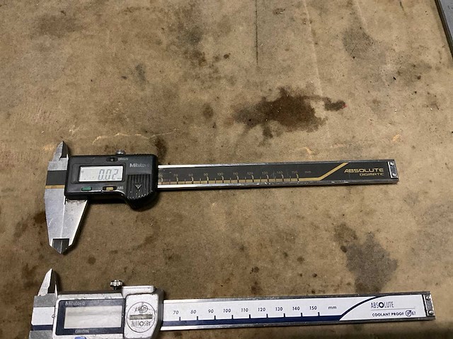 Mitutoyo digitale schuifmaat (3x) - afbeelding 2 van  7